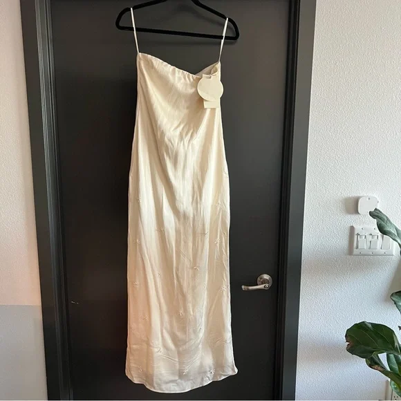 Baobab Collection Sage Maxi Dress in Ivory Size XS NEW! New with tags! - Picture 3 of 9